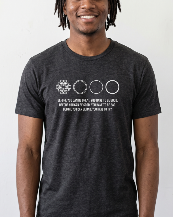 Before You Can Be Great — minimal dark grey heather 20260925 064604