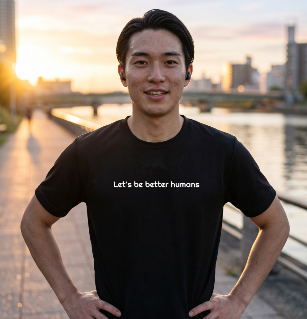 Let's be better humans — running-black-20260925-053433-393330 Let's be better humans — running black 20260925 053433