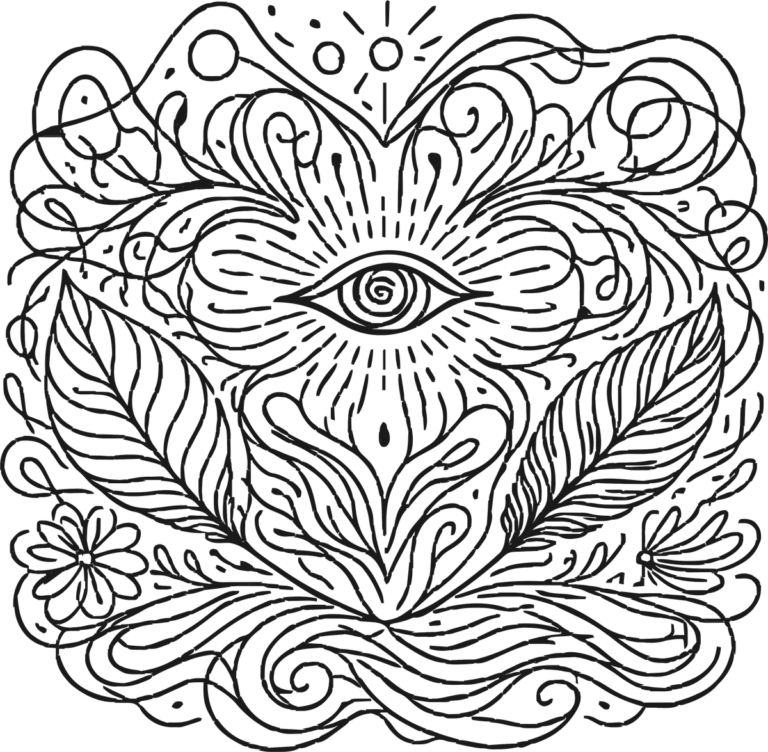 All-Seeing Eye Botanical, the print