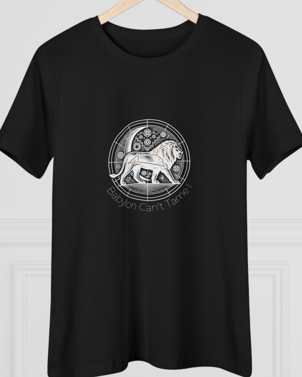 Babylon Striding Lion, Women's Tee — hero black 20261012
