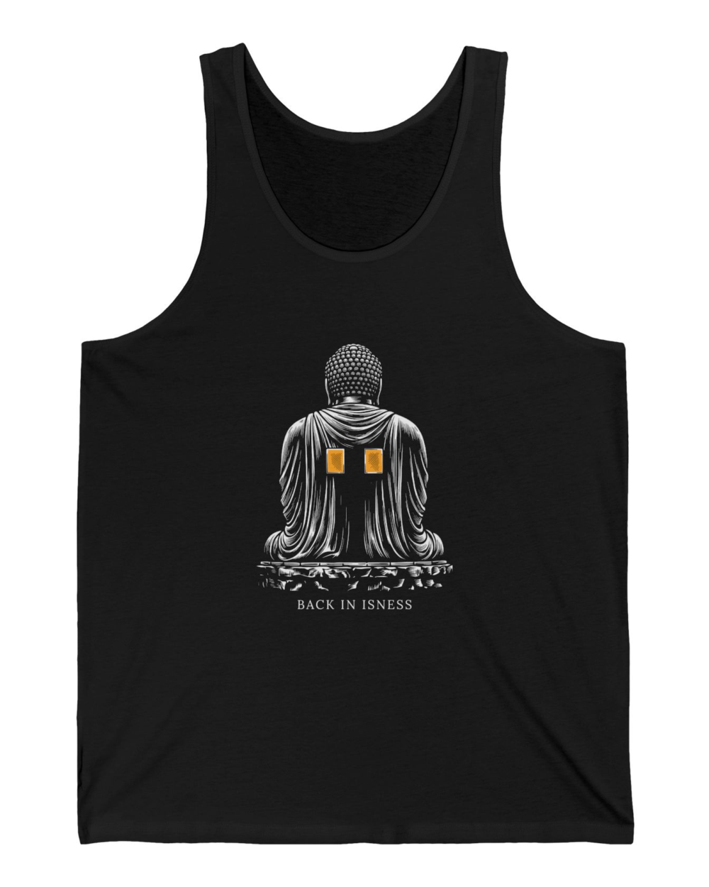 Back in Isness, Tank Top — hero black 20261012