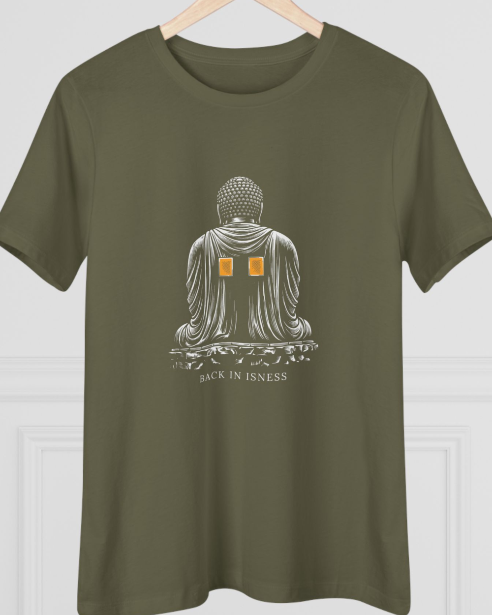 Back in Isness, Women's Tee — hero forest green 20261012