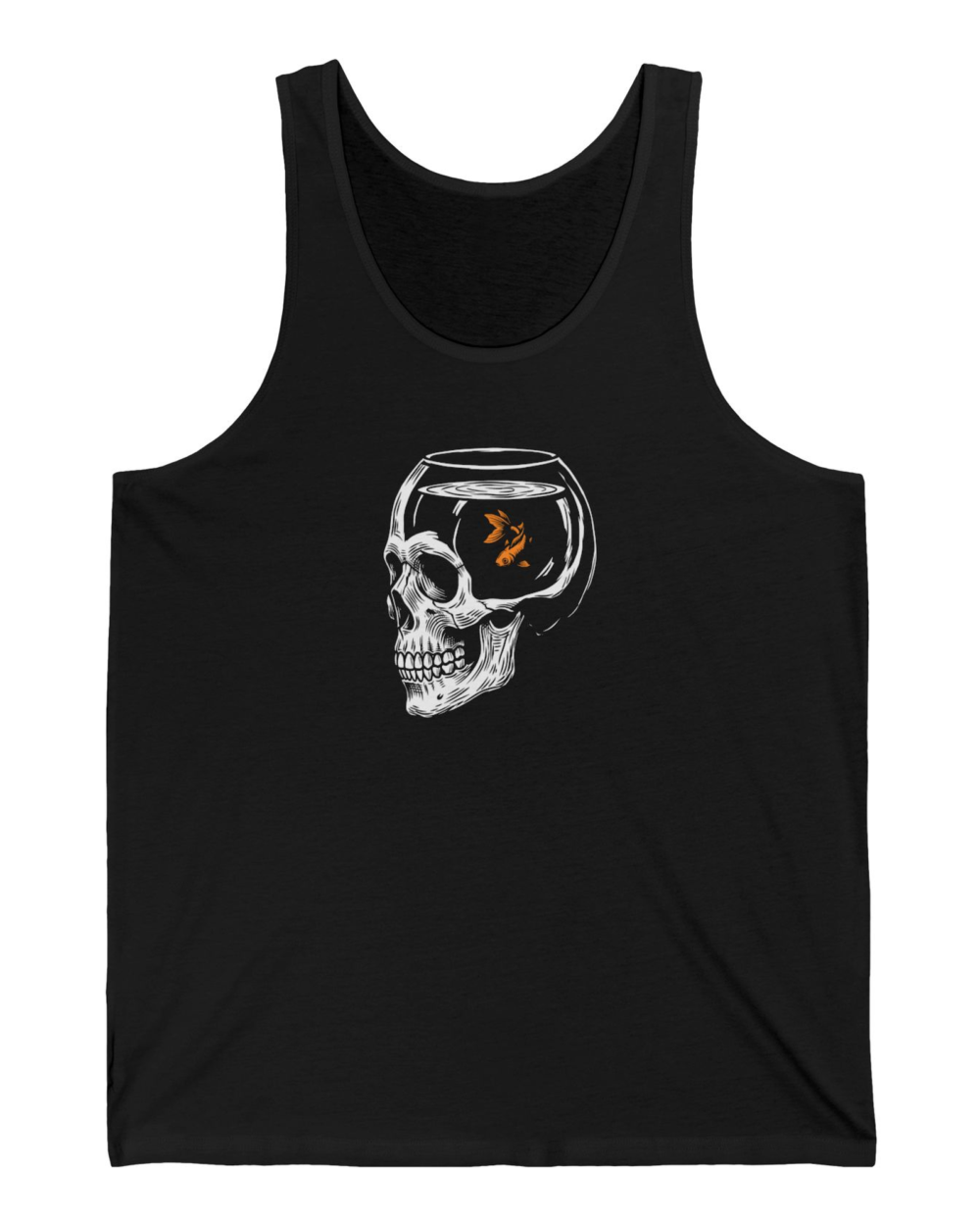 Be a goldfish, Tank Top — hero black 20261011