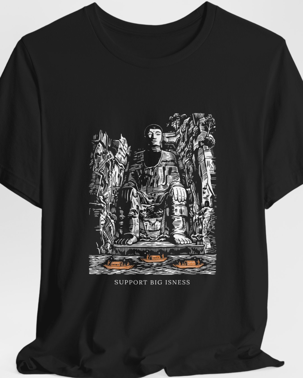 Support Big Isness — hero black 20261010