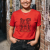 Support Big Isness, Women's Tee — punk red 20261011 192421
