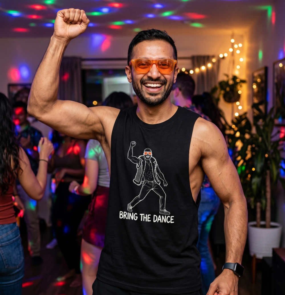Bring the Dance, Tank Top — house party black 20261003 185736