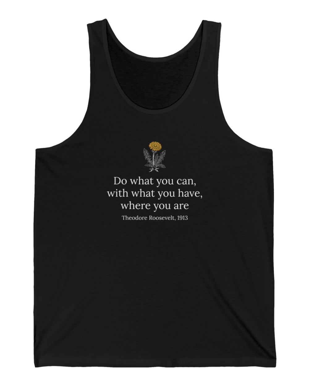 Do What You Can, Tank Top — hero black 20261012
