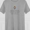 Do What You Can, Women's Tee — hero heather gray 20261012