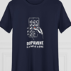 Dopamine Is a Hell of a Drug, Women's Tee — hero navy 20261005