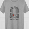 For fog's sake, Women's Tee — hero heather gray 20261004
