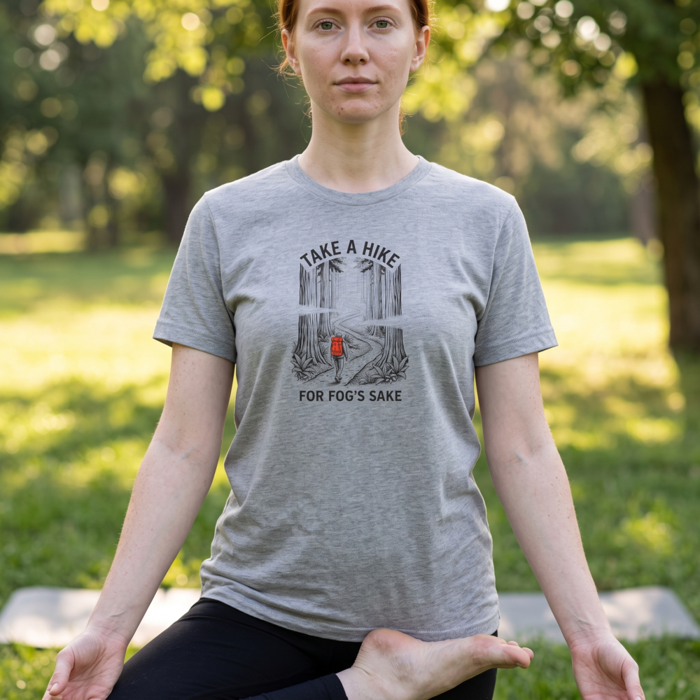 For fog's sake, Women's Tee — yoga heather gray 20261004 202535