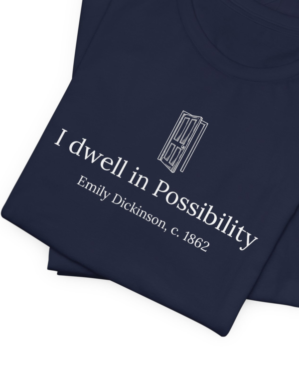 I Dwell in Possibility — hero navy 20261012