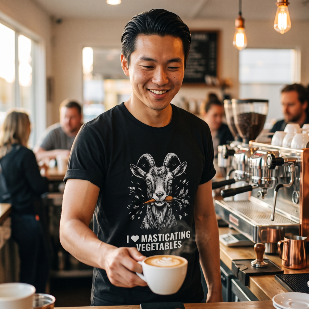 I Heart Masticating Vegetables — barista black 20261005 231038