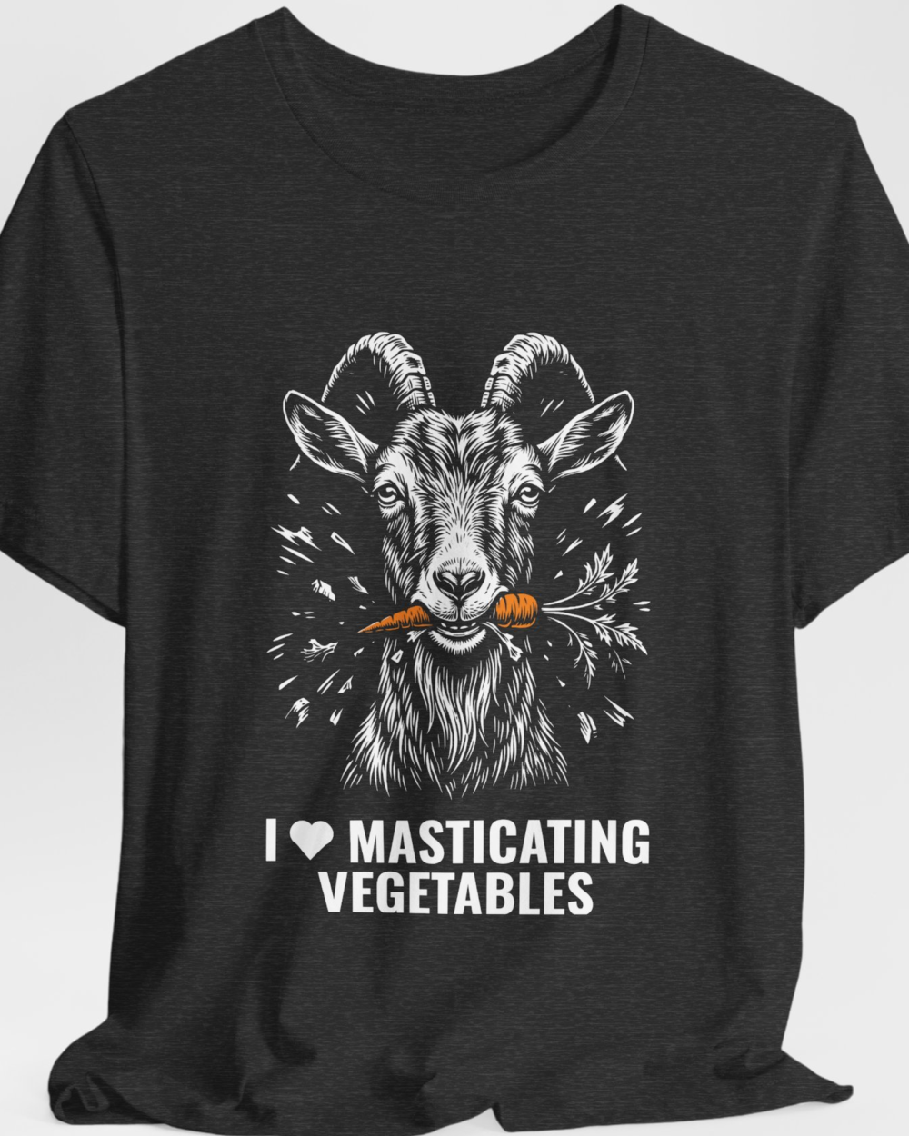 I Heart Masticating Vegetables — hero dark grey heather 20261005