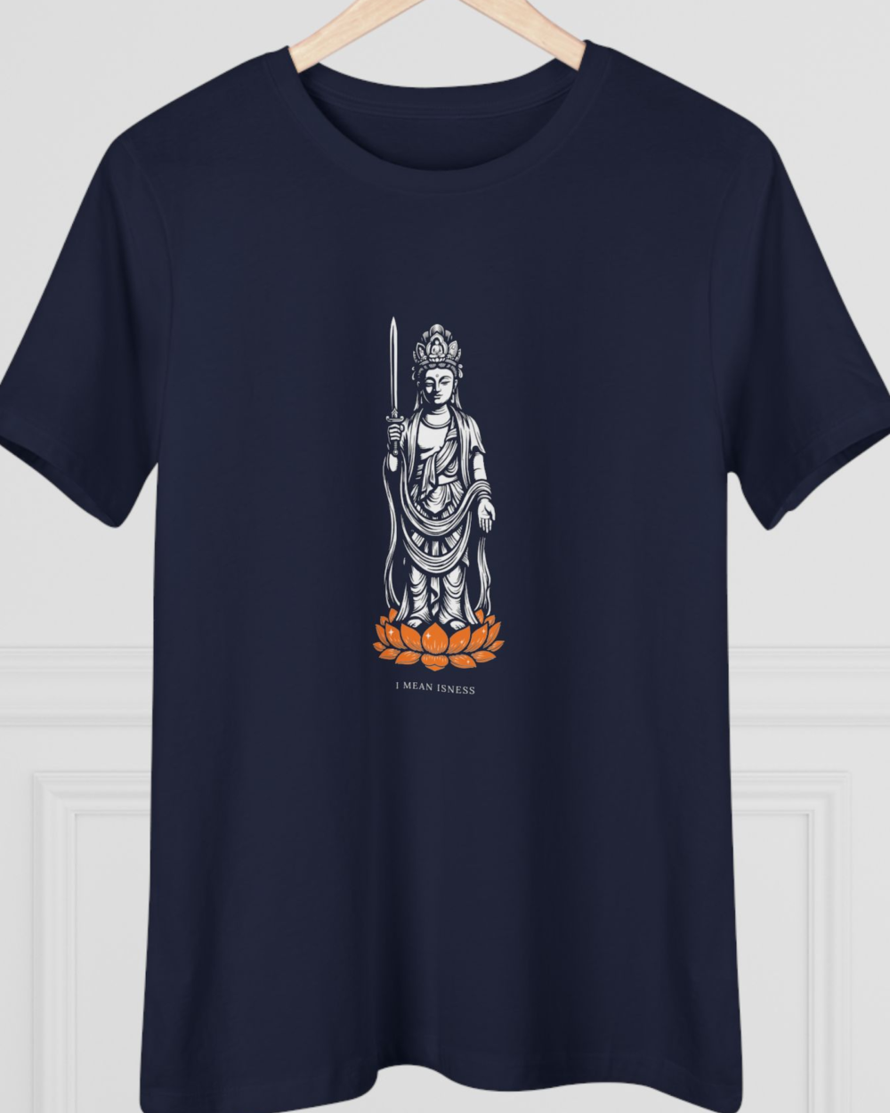 I Mean Isness, Women's Tee — hero navy 20261010