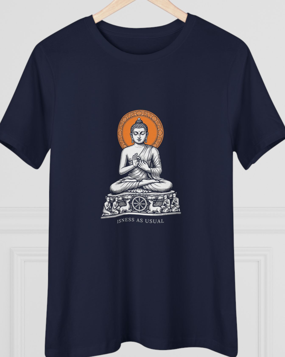 Isness as Usual, Women's Tee — hero navy 20261010