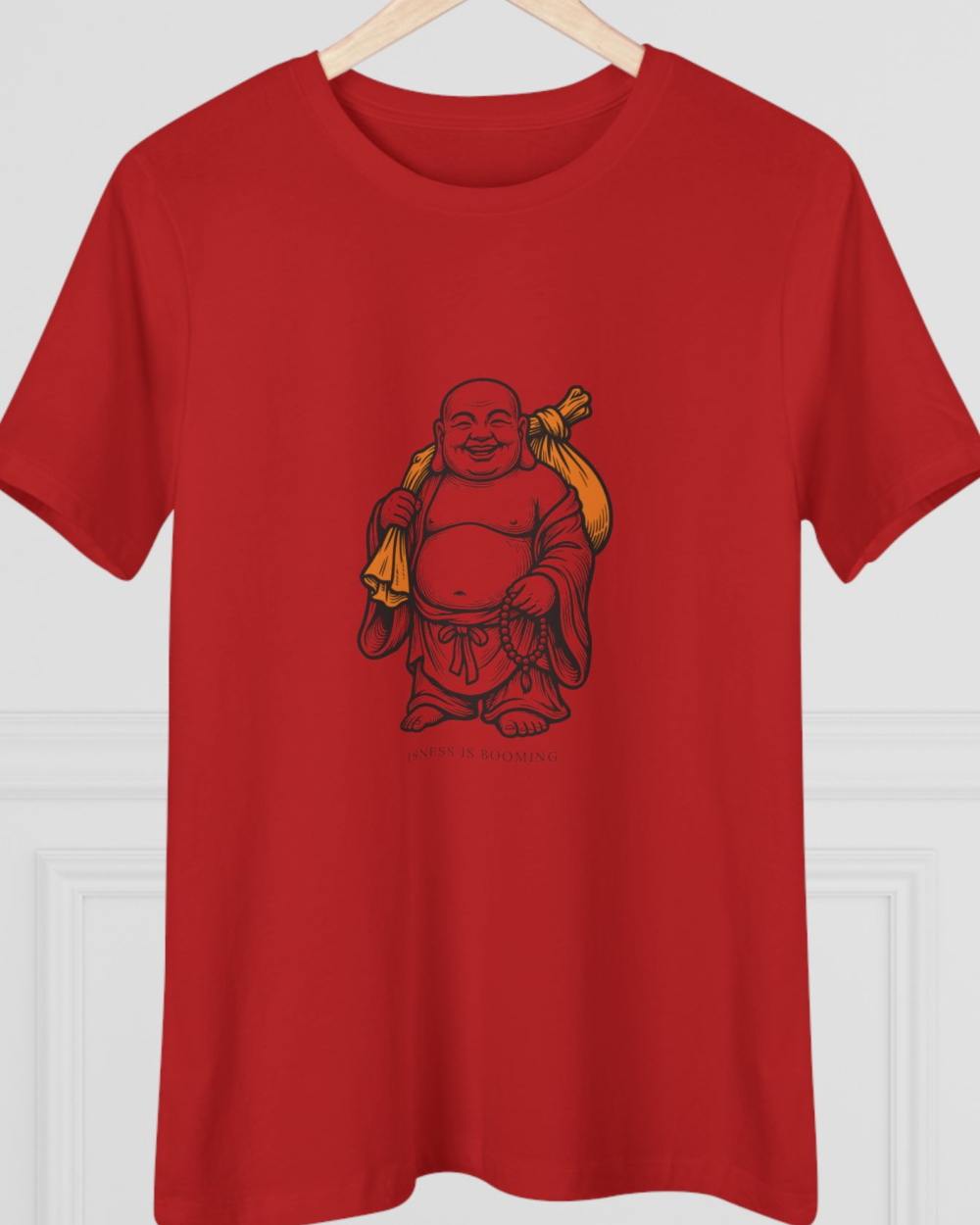 Isness Is Booming, Women's Tee — hero red 20261010