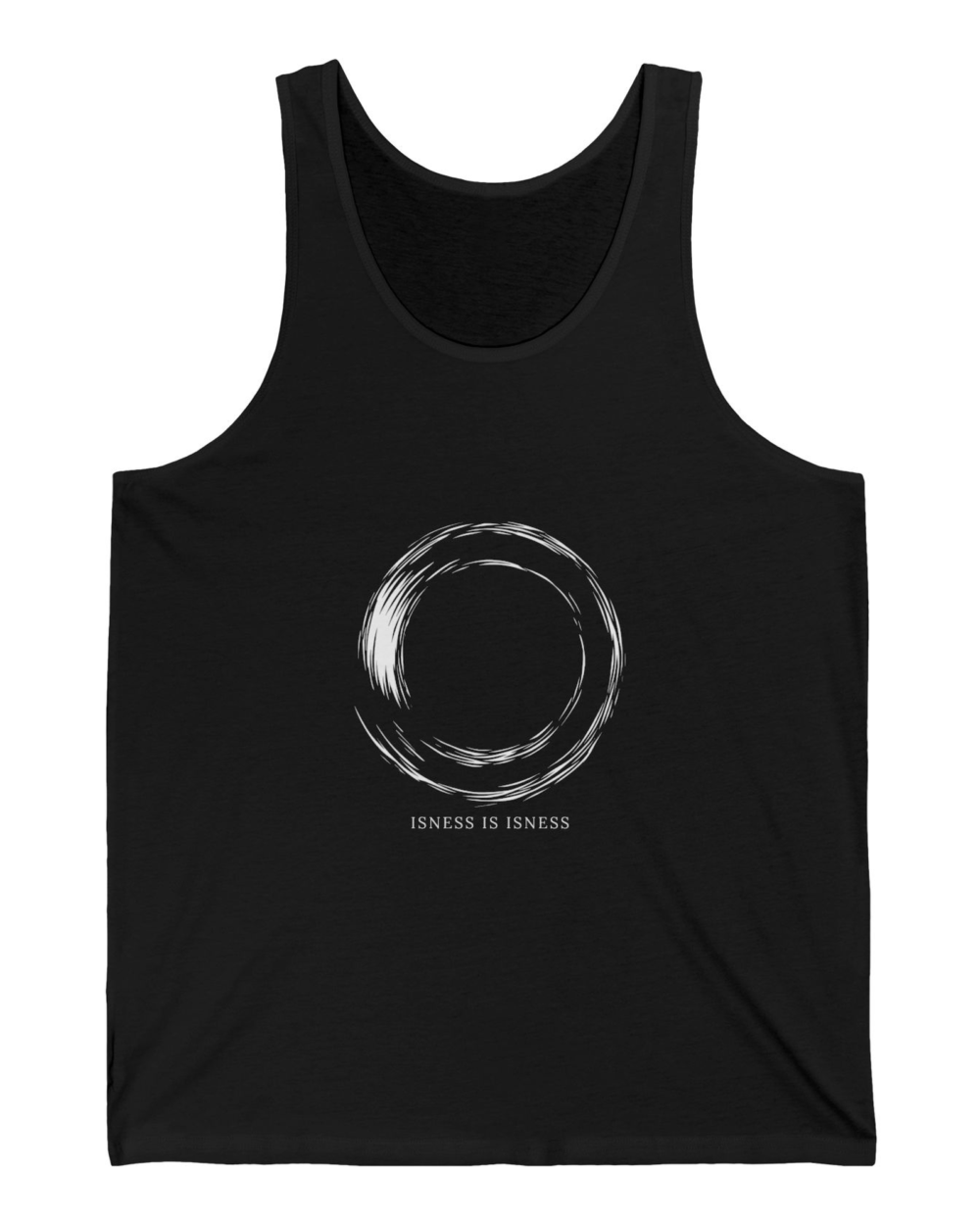 Isness Is Isness, Tank Top — hero black 20261010
