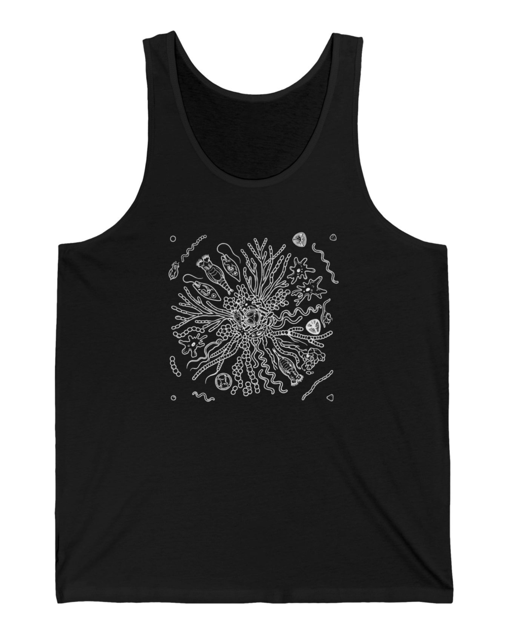 Microbial Ecosystem v3, Tank Top — hero black 20261003
