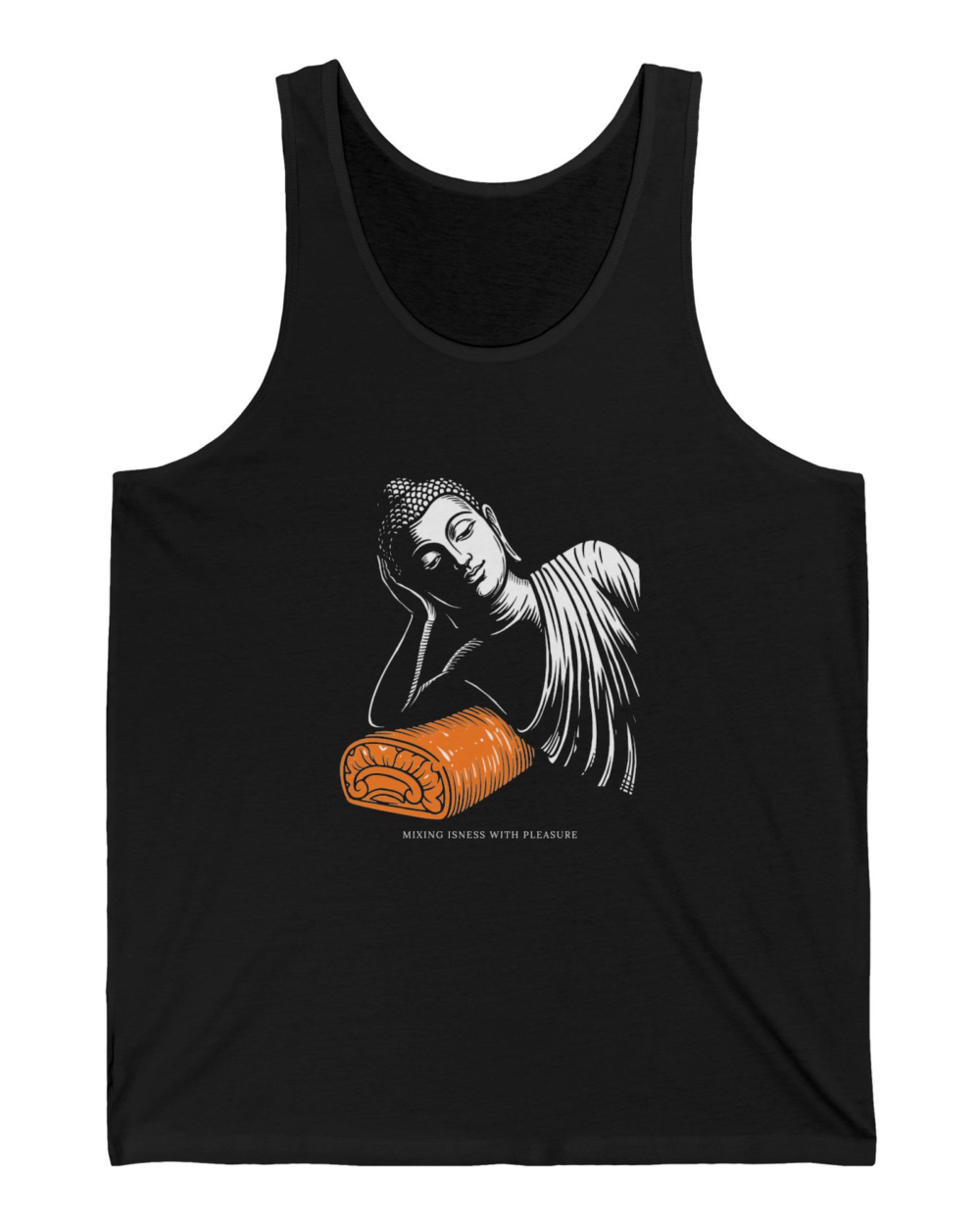 Mixing Isness with Pleasure, Tank Top — hero-black-20261010-170532 Mixing Isness with Pleasure, Tank Top — hero black 20261010
