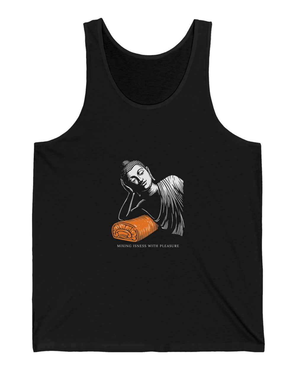 Mixing Isness with Pleasure, Tank Top — hero-black-20261010-235124 Mixing Isness with Pleasure, Tank Top — hero black 20261010