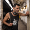 Monkey Isness, Tank Top — subway black 20261011 065434