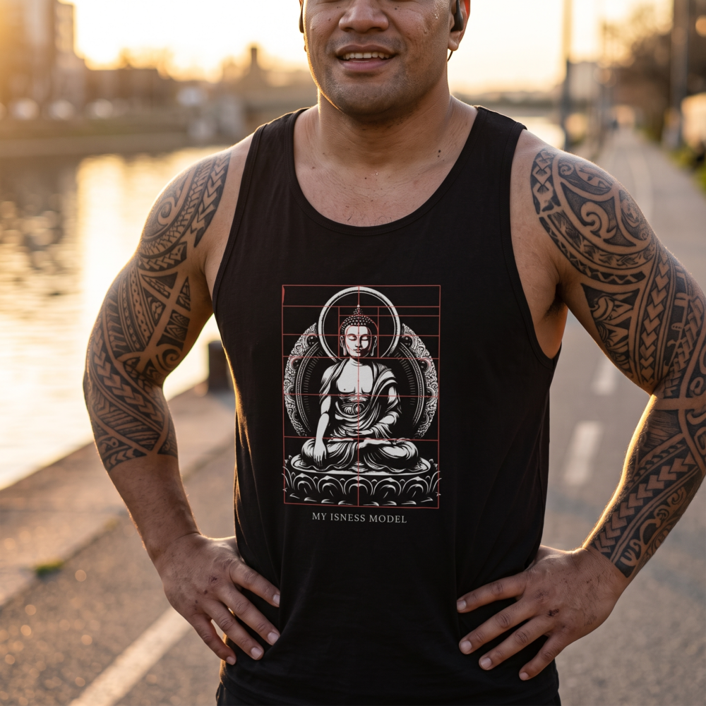 My Isness Model, Tank Top — running black 20261010 180627