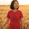 My Isness Model, Women's Tee — golden field red 20261010 180607