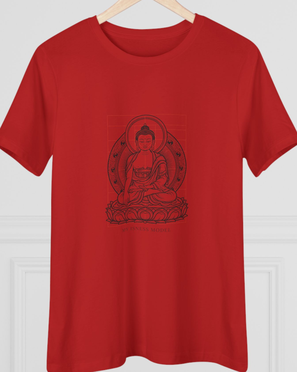 My Isness Model, Women's Tee — hero red 20261010