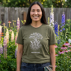 Nature Bats Last, Women's Tee — garden forest green 20261005 020821