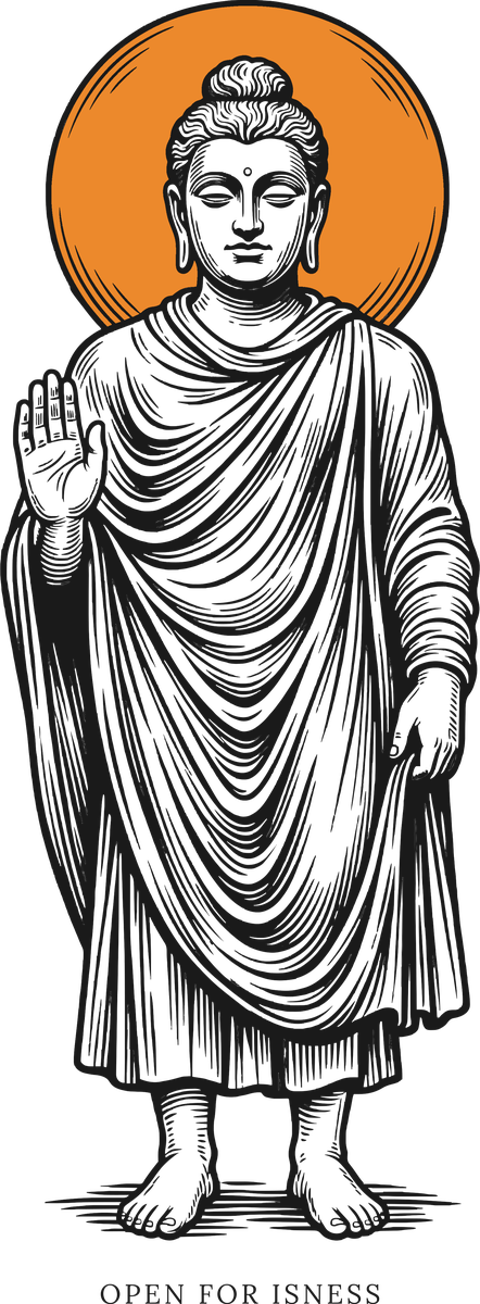 Open for Isness, the print