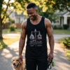 Panem et circenses, Tank Top — dog walk black 20261005 220721