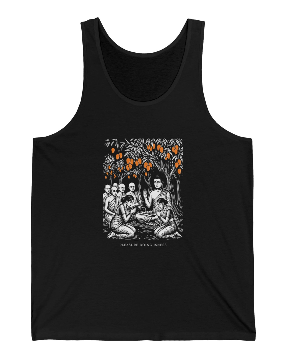 Pleasure Doing Isness, Tank Top — hero black 20261010