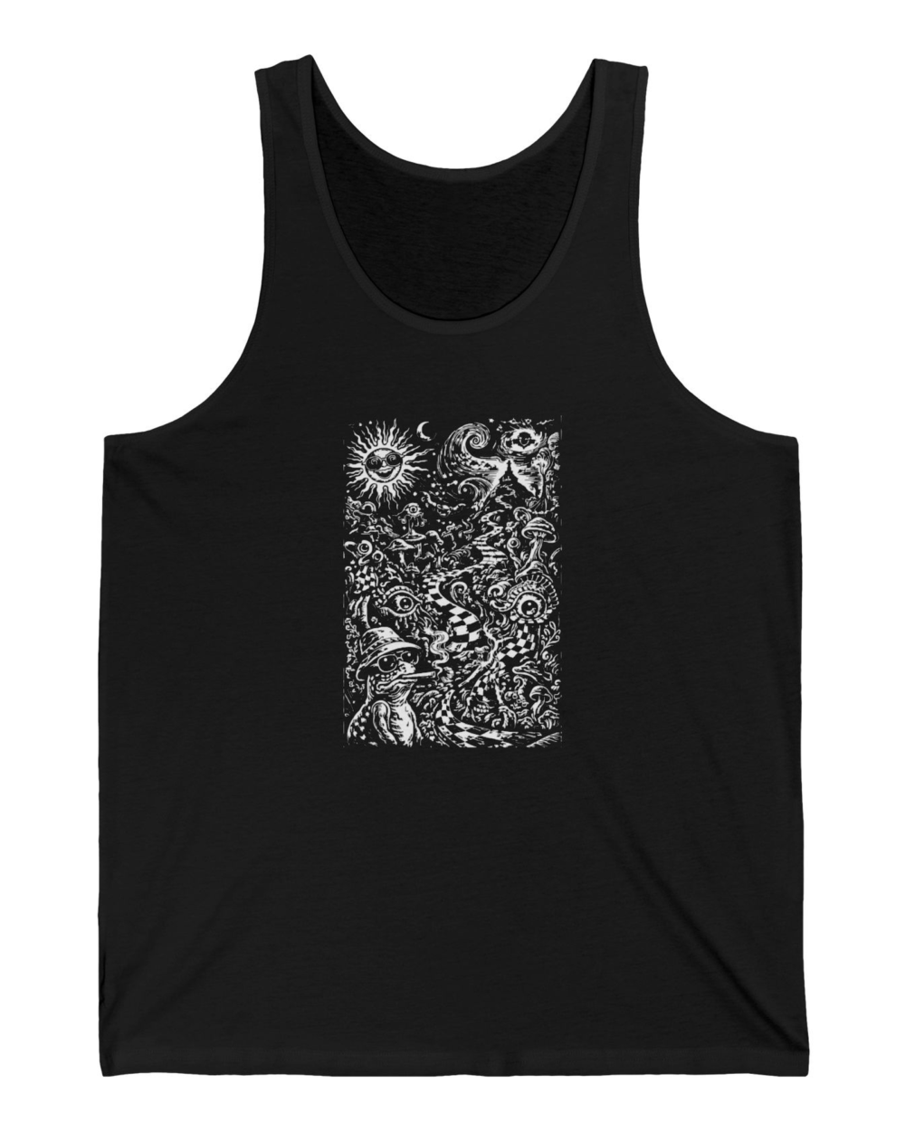 Psychedelic Journey, Tank Top — hero black 20261003