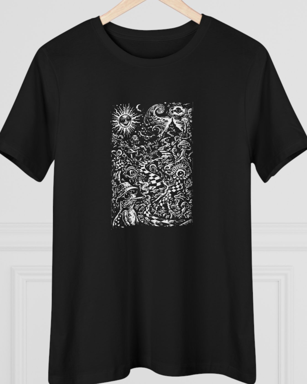 Psychedelic Journey, Women's Tee — hero black 20261003