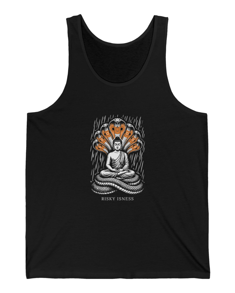 Risky Isness, Tank Top — hero black 20261011