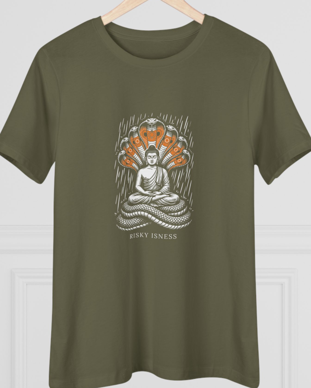 Risky Isness, Women's Tee — hero forest green 20261011