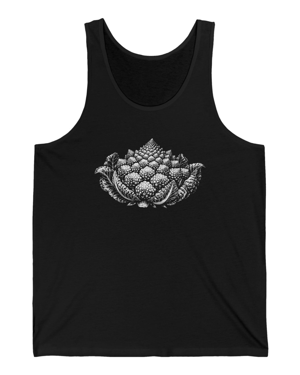 Romanesco Broccoli, Tank Top — hero black 20261003