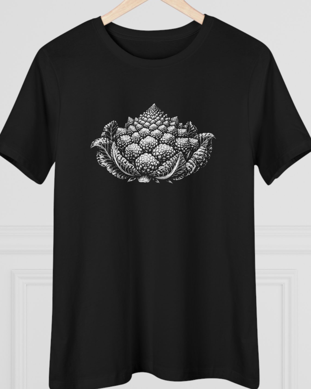 Romanesco Broccoli, Women's Tee — hero black 20261003