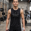 The Curious Paradox, Tank Top — gym black 20261012 161325