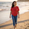 The Curious Paradox, Women's Tee — beach red 20261012 161303