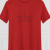 The Curious Paradox, Women's Tee — hero red 20261012
