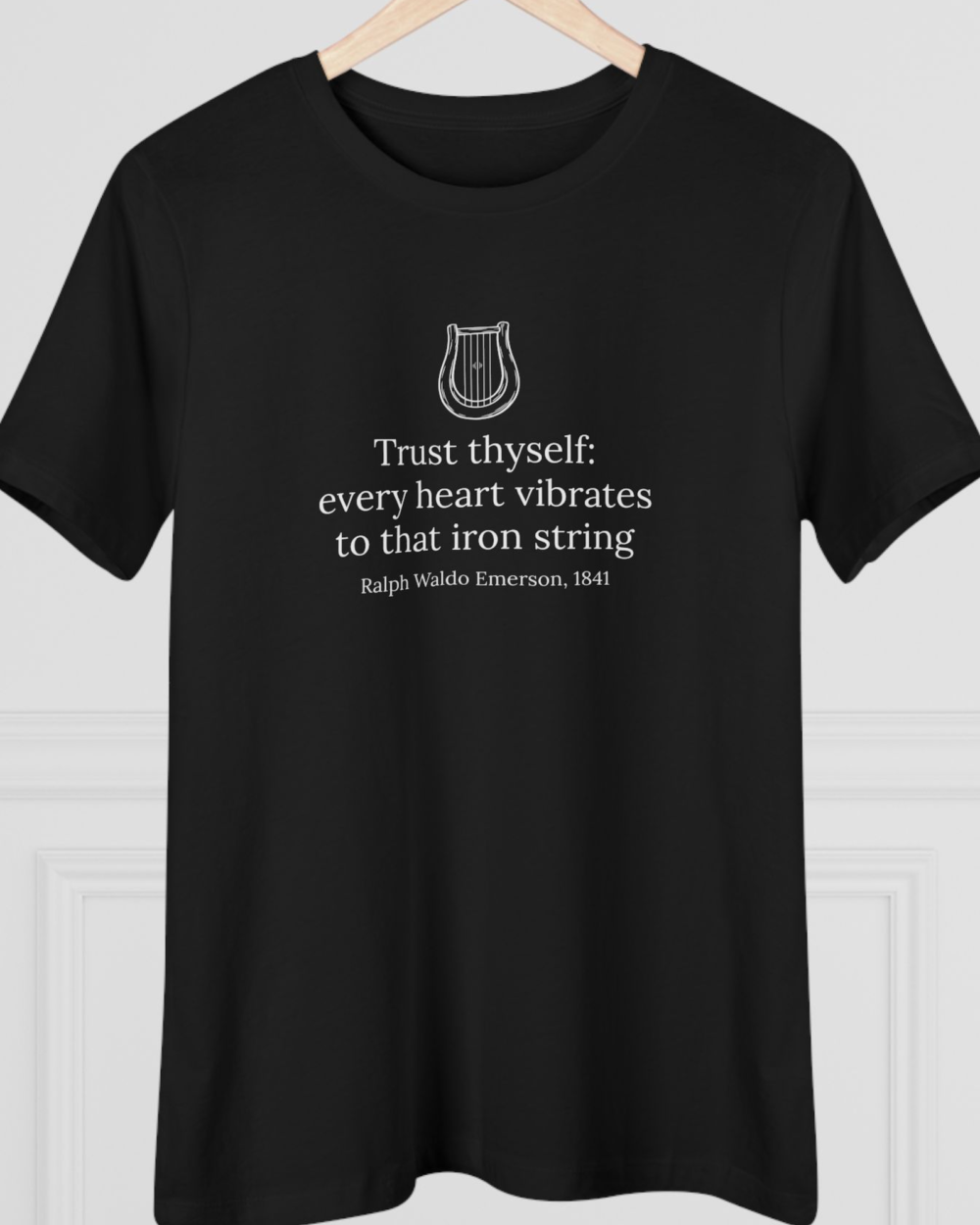 Trust Thyself, Women's Tee — hero-black-20261012-110828 Trust Thyself, Women's Tee — hero black 20261012